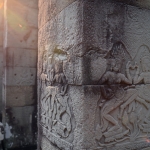Bas-relief at Banteay Kdei