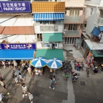 圖書館下的內街